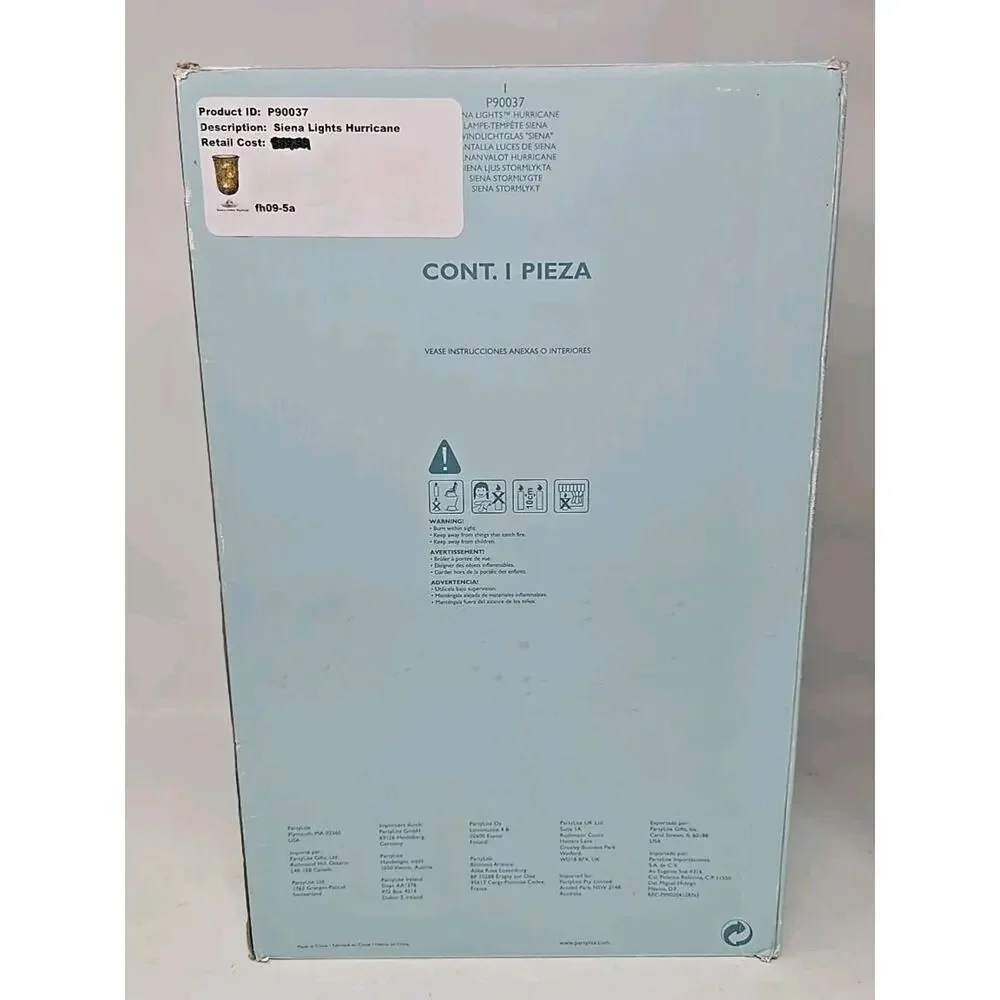 Partylite Siena Lights 14